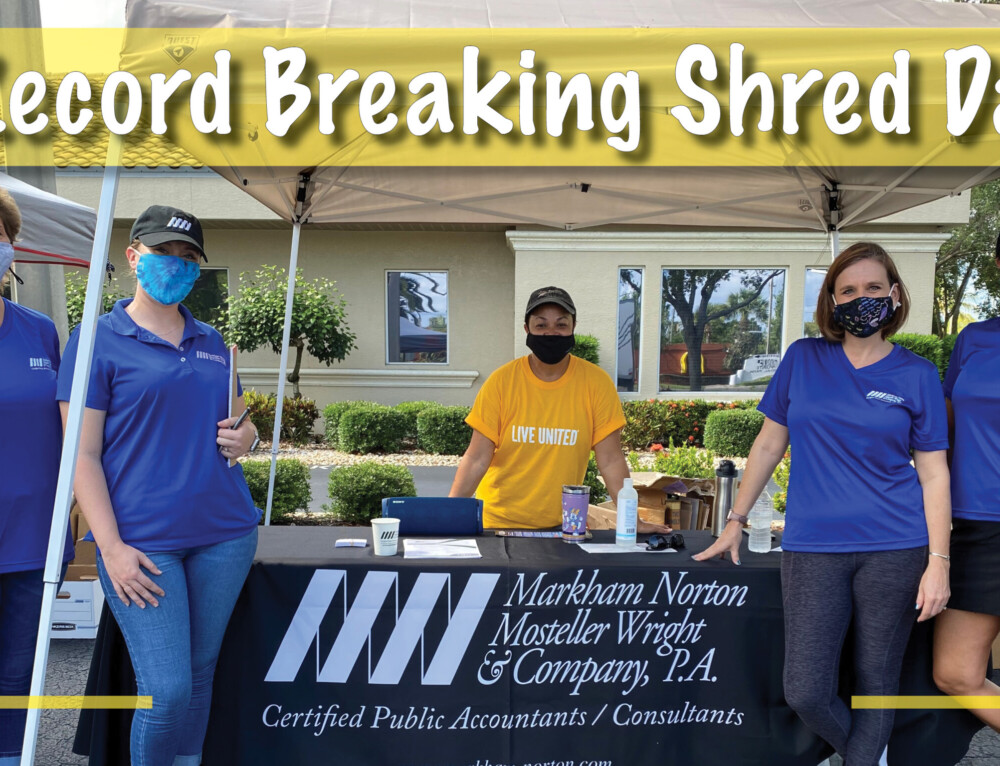 Annual FREE Community Shred Day / Ft Myers, Naples / Markham Norton