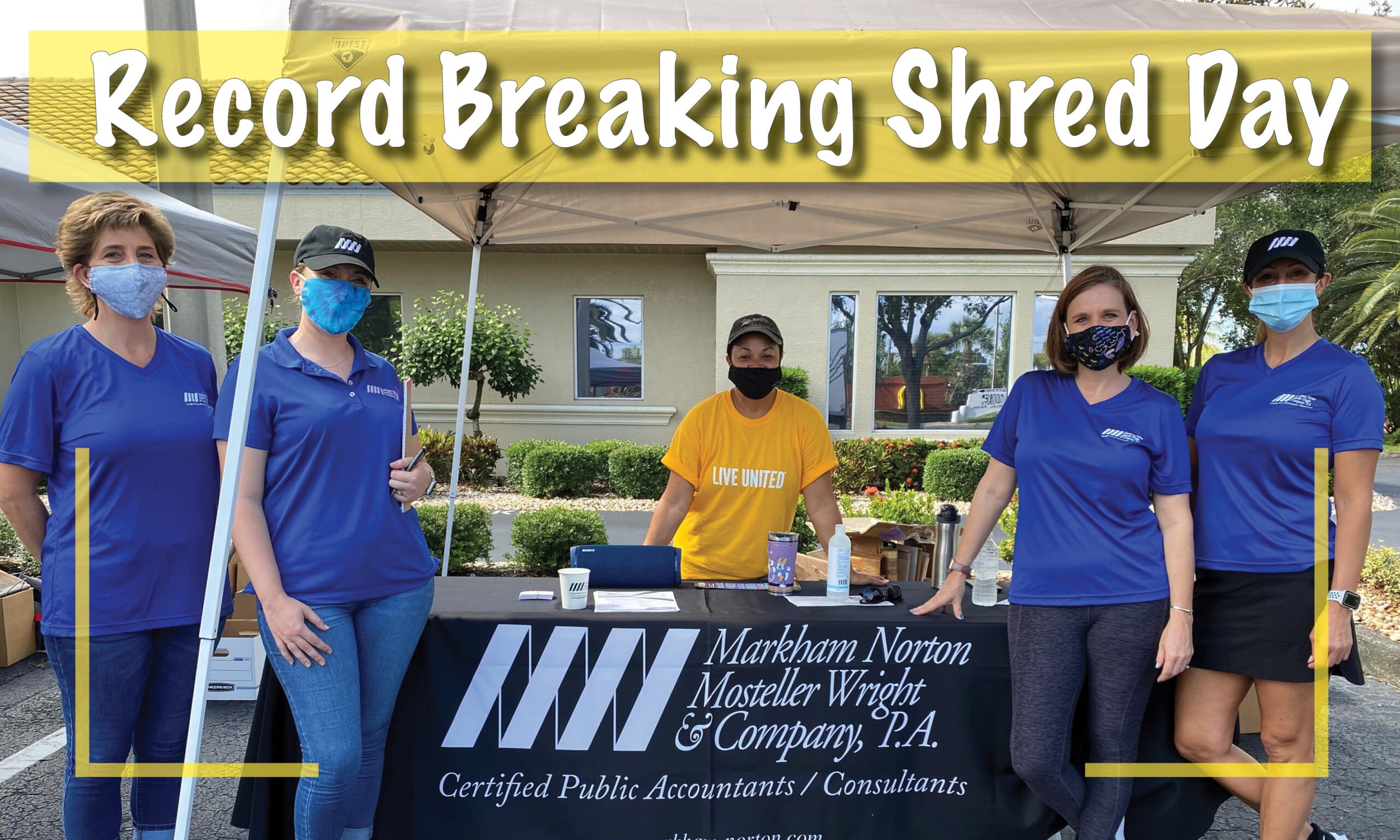 RecordBreaking Shred Day / Fort Myers, Naples / Markham Norton