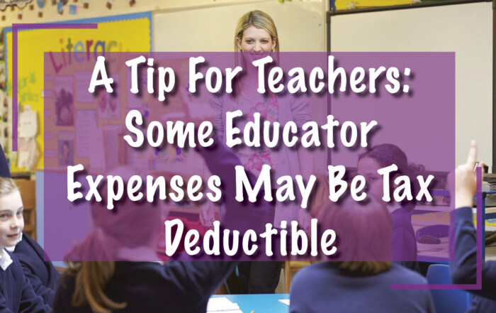 Educator Tax Deduction