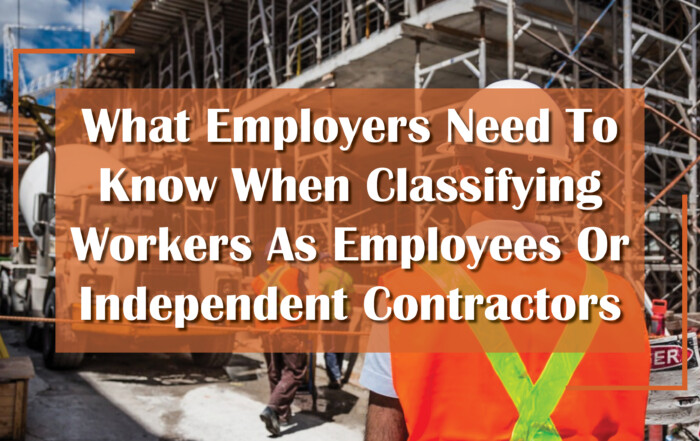 Employees or Independent Contractors