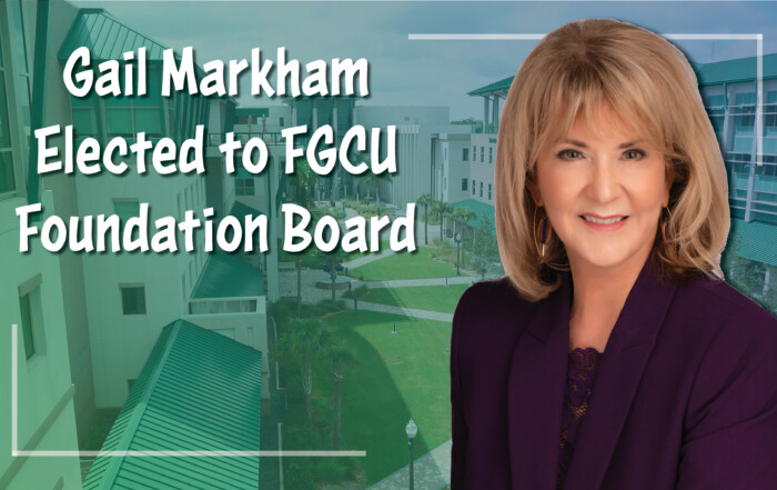 Gail Markham Elected to FGCU Foundation Board