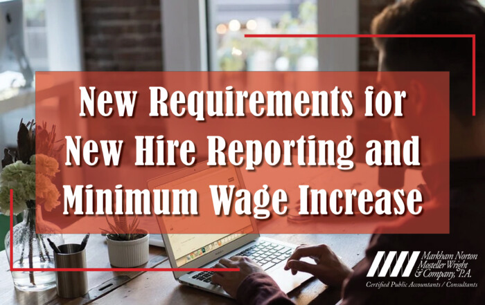 New Requirements for New Hire