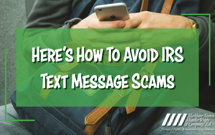 avoid IRS text scams