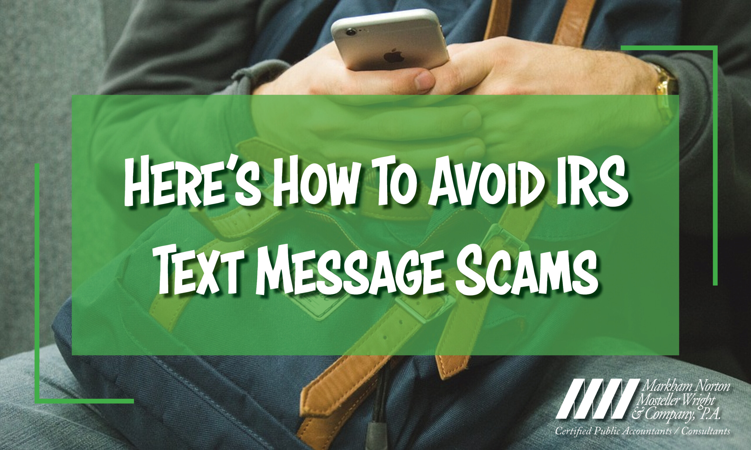 avoid IRS text scams