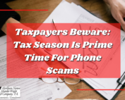 Taxpayers Beware Of Phone Scams