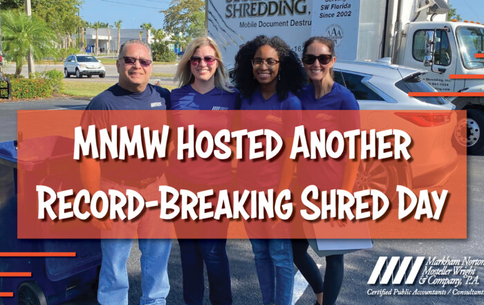 2022 MNMW Shred Day Update