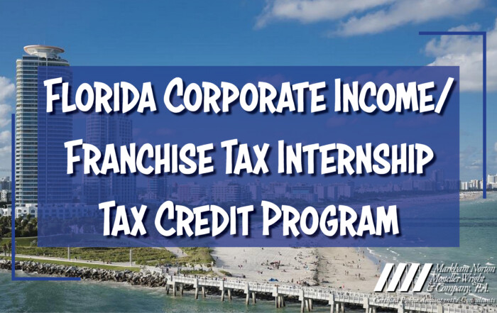 Florida Corporate Income