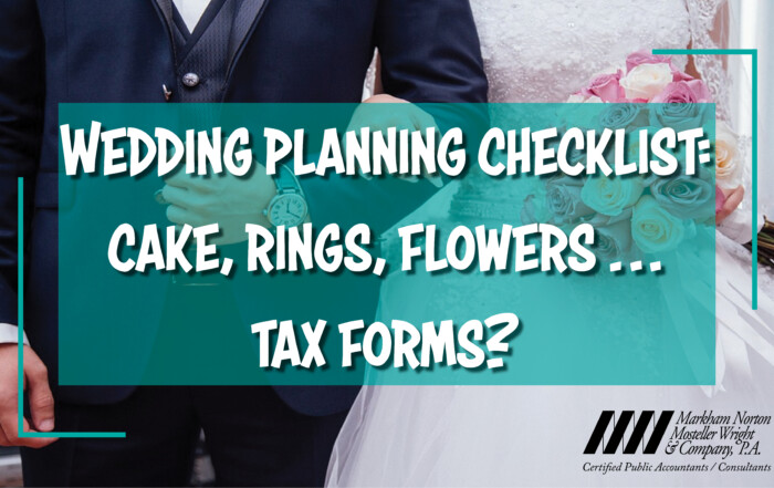 Wedding Tax Forms