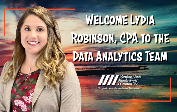 Welcome Lydia Robinson