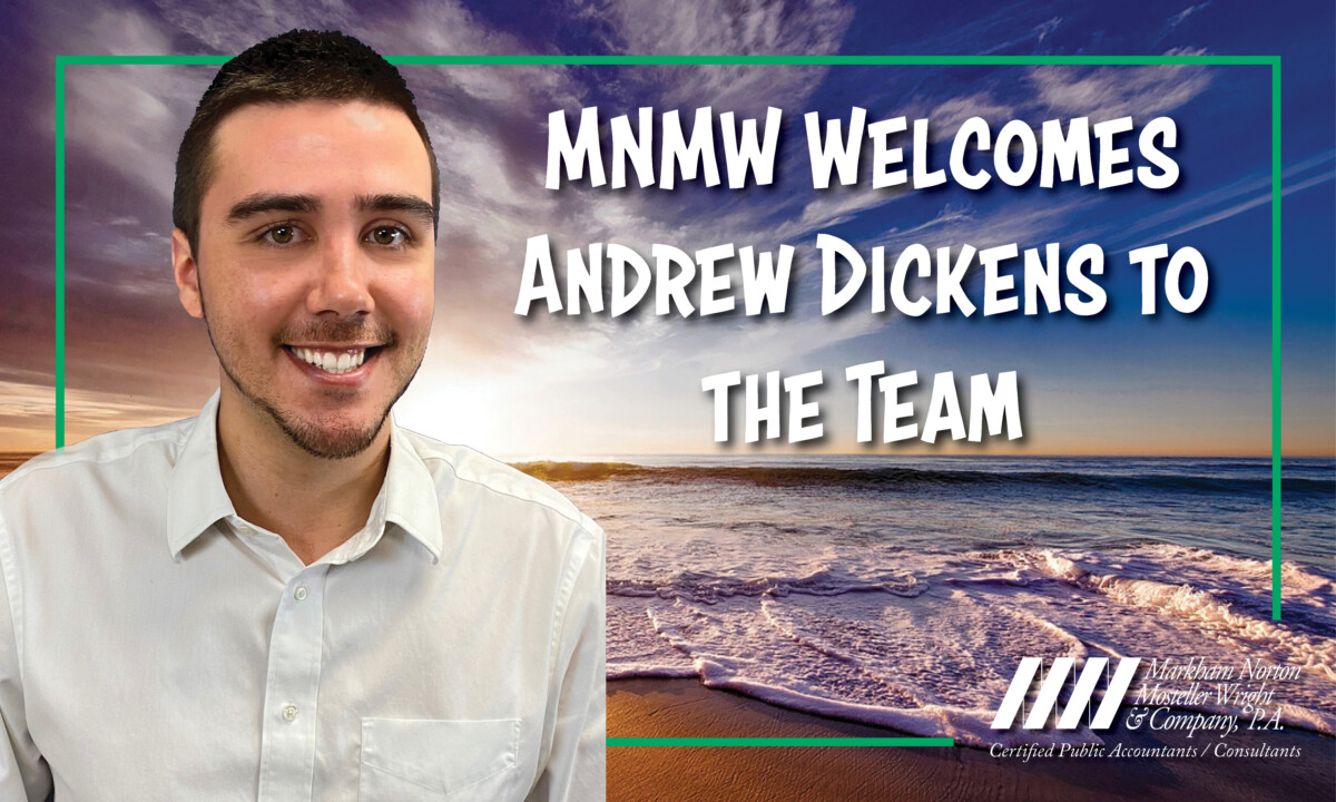 Welcome Andrew Dickens to the Team / Fort Myers, Naples / MNMW