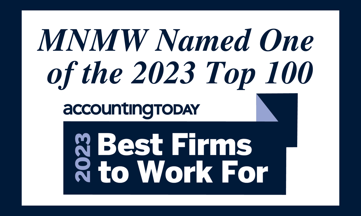 2023 Top 100 Best Accounting Firms To Work For / MNMW